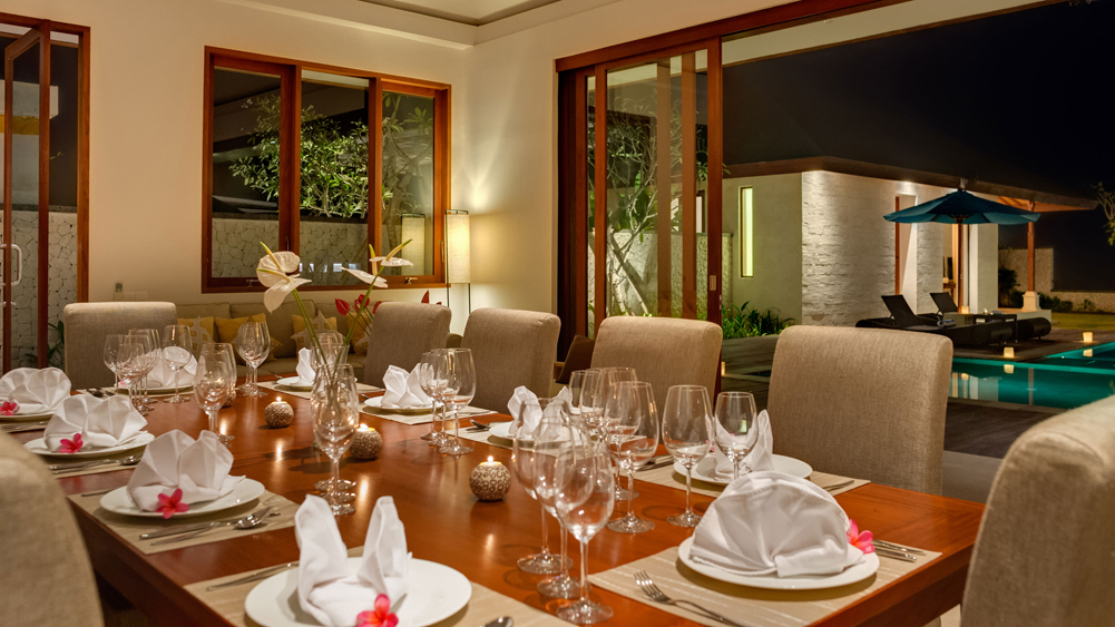 Pandawa Cliff Estate - Villa Marie - Dining